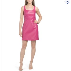 BCBG leather dress